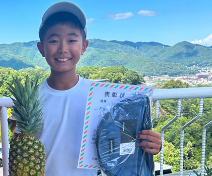 大会で優勝した武田飛悟選手